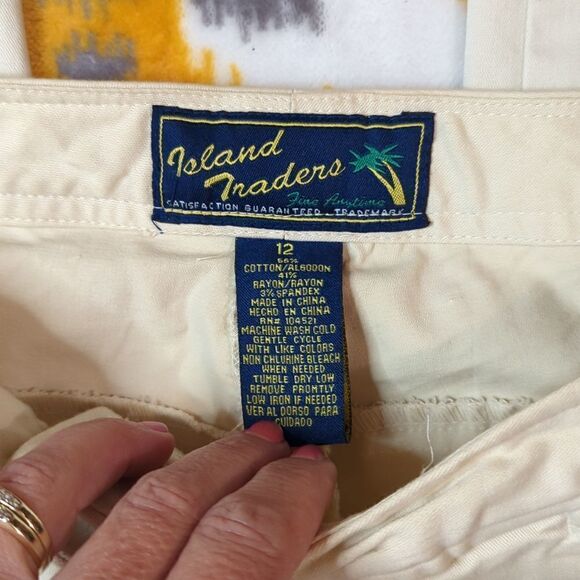 SIZE 12 island trader straight leg pants - Picture 2 of 2